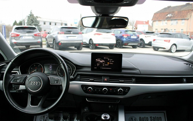 Audi A4 cena 78900 przebieg: 45000, rok produkcji 2017 z Obrzycko małe 232